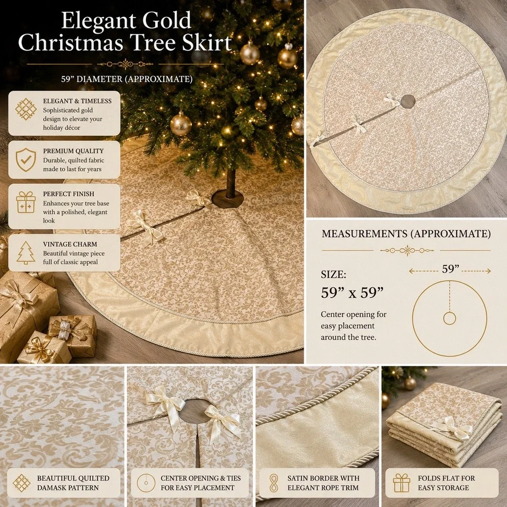 N/A cream gold
